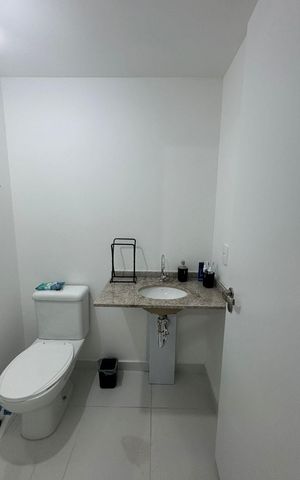 Apartamento à venda com 25m², 1 quarto e sem vaga Apartamento à venda com 25m², 1 quarto e sem vagaBanheiro