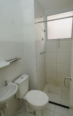Apartamento para alugar com 40m², 2 quartos e 1 vaga Apartamento para alugar com 40m², 2 quartos e 1 vagaBanheiro