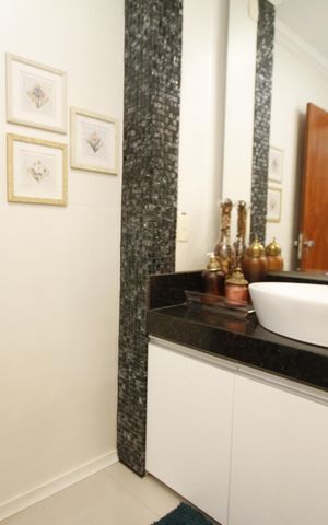 Apartamento à venda com 104m², 3 quartos e 2 vagasBanheiro Social
