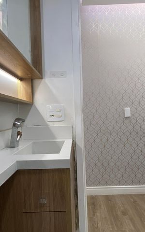 Apartamento para alugar com 48m², 2 quartos e 1 vaga Apartamento para alugar com 48m², 2 quartos e 1 vagaBanheiro