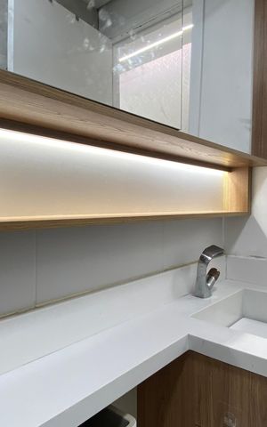Apartamento para alugar com 48m², 2 quartos e 1 vaga Apartamento para alugar com 48m², 2 quartos e 1 vagaBanheiro