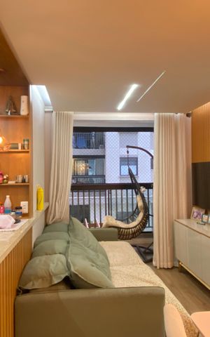 Apartamento para alugar com 48m², 2 quartos e 1 vaga Apartamento para alugar com 48m², 2 quartos e 1 vagaSala - Cozinha