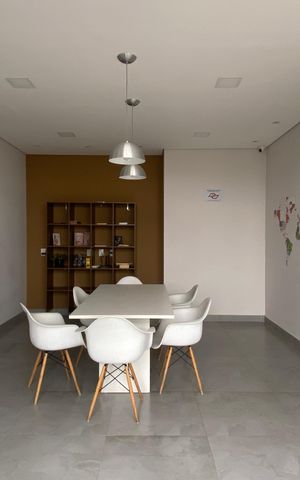 Apartamento para alugar com 48m², 2 quartos e 1 vaga Apartamento para alugar com 48m², 2 quartos e 1 vagaÁrea comum - Home office