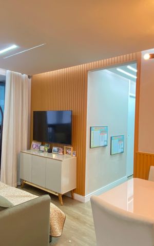 Apartamento para alugar com 48m², 2 quartos e 1 vaga Apartamento para alugar com 48m², 2 quartos e 1 vagaSala - Cozinha