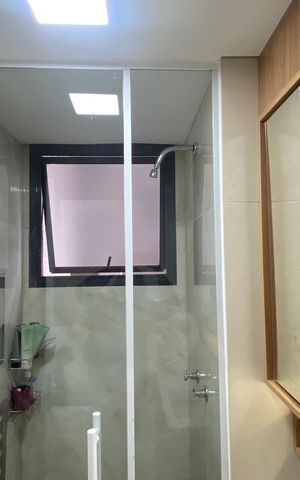 Apartamento para alugar com 48m², 2 quartos e 1 vaga Apartamento para alugar com 48m², 2 quartos e 1 vagaBanheiro