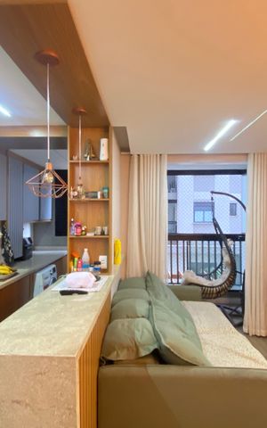 Apartamento para alugar com 48m², 2 quartos e 1 vaga Apartamento para alugar com 48m², 2 quartos e 1 vagaSala - Cozinha