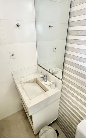 Apartamento para alugar com 71m², 2 quartos e 2 vagasBanheiro da Suíte 