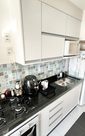 Apartamento para alugar com 71m², 2 quartos e 2 vagasCozinha