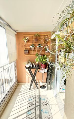 Apartamento para alugar com 71m², 2 quartos e 2 vagasVaranda da Sala