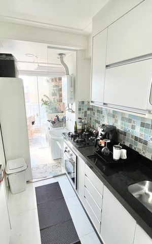 Apartamento para alugar com 71m², 2 quartos e 2 vagasCozinha