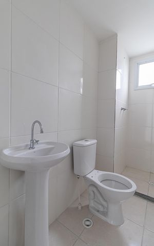 Apartamento à venda com 41m², 2 quartos e 1 vaga Apartamento à venda com 41m², 2 quartos e 1 vagaBanheiro