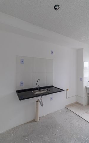 Apartamento à venda com 41m², 2 quartos e 1 vaga Apartamento à venda com 41m², 2 quartos e 1 vagaSala/Cozinha/Área de Serviço