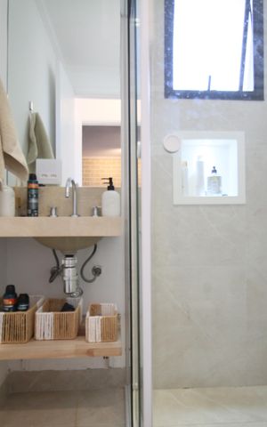 Apartamento à venda com 67m², 1 quarto e 1 vagaBanheiro 
