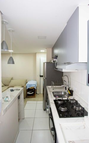 Apartamento à venda com 45m², 2 quartos e 1 vagaCozinha