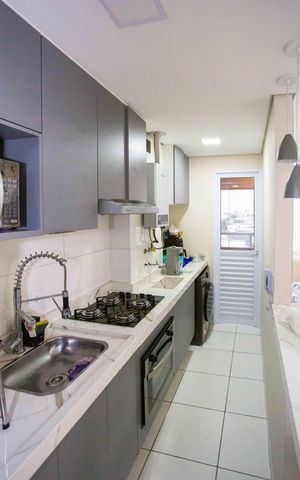 Apartamento à venda com 45m², 2 quartos e 1 vagaCozinha