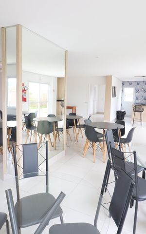 Apartamento para alugar com 61m², 2 quartos e 2 vagasÁrea comum - Salão de festas