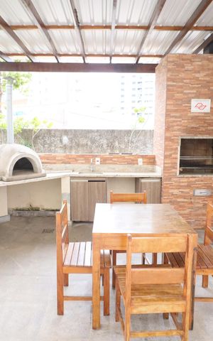 Apartamento para alugar com 61m², 2 quartos e 2 vagasÁrea comum - Churrasqueira