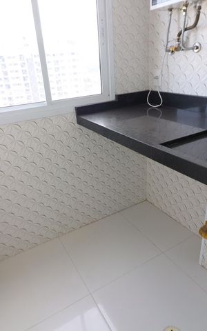 Apartamento para alugar com 61m², 2 quartos e 2 vagasCozinha e Área de Serviço