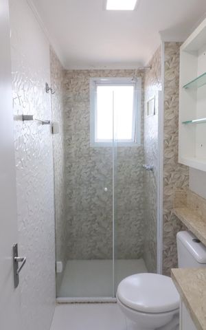 Apartamento para alugar com 61m², 2 quartos e 2 vagasBanheiro da Suíte 1