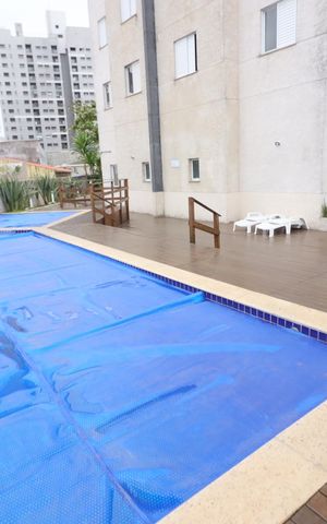 Apartamento para alugar com 61m², 2 quartos e 2 vagasÁrea comum - Piscina