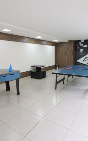 Apartamento para alugar com 61m², 2 quartos e 2 vagasÁrea comum - Sala de jogos