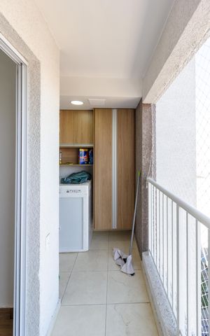 Apartamento para alugar com 47m², 2 quartos e 1 vagaVaranda