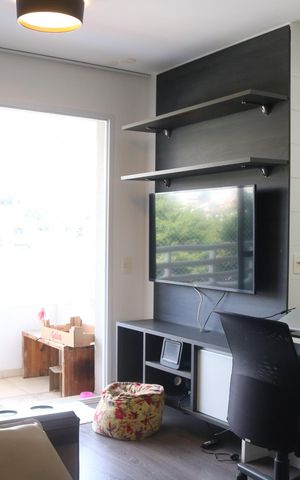 Apartamento à venda com 42m², 1 quarto e 1 vagaSala