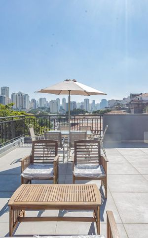Studio à venda com 27m², 1 quarto e sem vaga Studio à venda com 27m², 1 quarto e sem vagaTerraço
