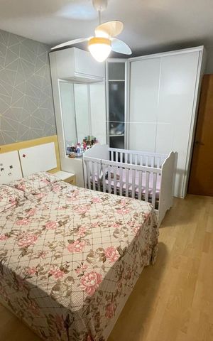 Apartamento à venda com 94m², 2 quartos e 1 vaga Apartamento à venda com 94m², 2 quartos e 1 vagaQuarto 1