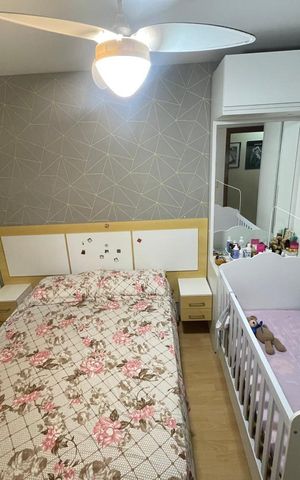 Apartamento à venda com 94m², 2 quartos e 1 vaga Apartamento à venda com 94m², 2 quartos e 1 vagaQuarto 2