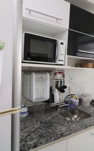 Apartamento à venda com 29m², 1 quarto e 1 vagaCozinha