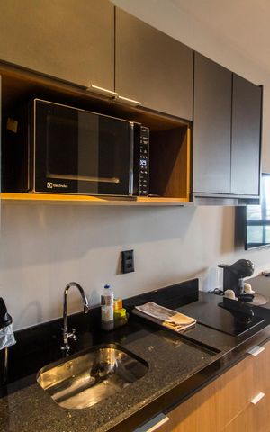 Apartamento à venda com 26m², 1 quarto e 1 vaga Apartamento à venda com 26m², 1 quarto e 1 vagaCozinha