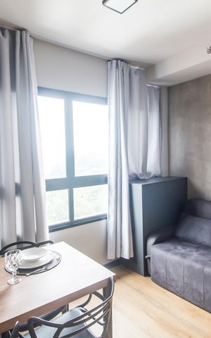 Apartamento à venda com 26m², 1 quarto e 1 vaga Apartamento à venda com 26m², 1 quarto e 1 vagaSala