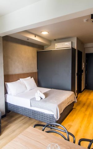 Apartamento à venda com 26m², 1 quarto e 1 vaga Apartamento à venda com 26m², 1 quarto e 1 vagaSala
