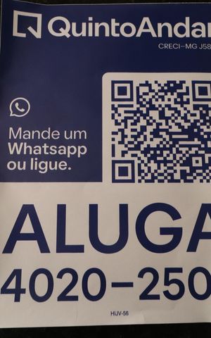 Apartamento para alugar com 58m², 2 quartos e 1 vagaPlaquinha