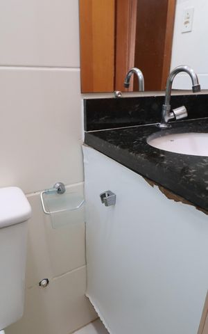 Apartamento para alugar com 58m², 2 quartos e 1 vagaBanheiro Social