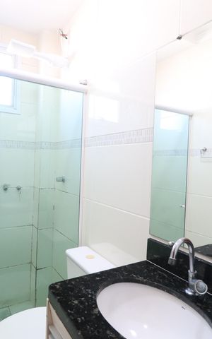 Apartamento para alugar com 58m², 2 quartos e 1 vagaBanheiro Social