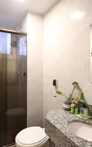 Apartamento à venda com 43m², 2 quartos e sem vagaBanheiro