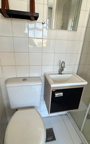 Apartamento à venda com 72m², 2 quartos e 1 vagaBanheiro de serviço