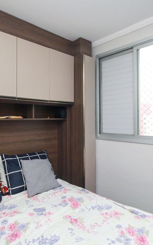 Apartamento à venda com 55m², 2 quartos e 1 vaga Apartamento à venda com 55m², 2 quartos e 1 vagaQuarto 1