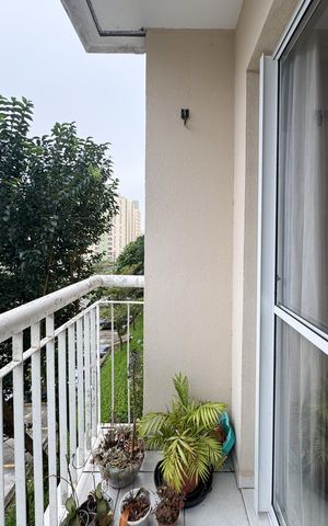 Apartamento à venda com 47m², 2 quartos e 1 vaga Apartamento à venda com 47m², 2 quartos e 1 vagaSacada