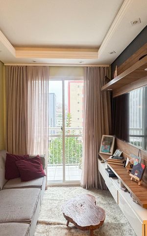 Apartamento à venda com 47m², 2 quartos e 1 vaga Apartamento à venda com 47m², 2 quartos e 1 vagaSala