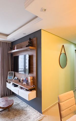 Apartamento à venda com 47m², 2 quartos e 1 vaga Apartamento à venda com 47m², 2 quartos e 1 vagaSala