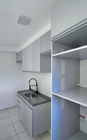 Apartamento à venda com 43m², 2 quartos e 1 vaga Apartamento à venda com 43m², 2 quartos e 1 vagaCozinha e Área de Serviço