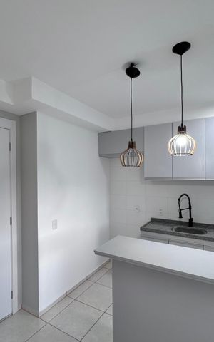 Apartamento à venda com 43m², 2 quartos e 1 vaga Apartamento à venda com 43m², 2 quartos e 1 vagaCozinha e Área de Serviço