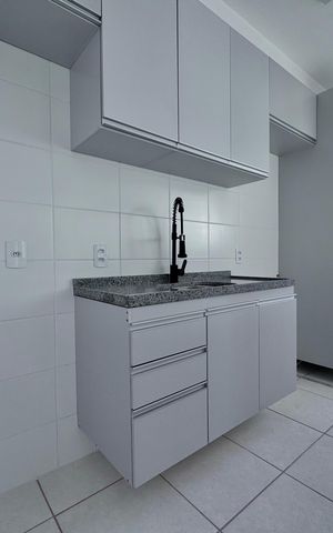 Apartamento à venda com 43m², 2 quartos e 1 vaga Apartamento à venda com 43m², 2 quartos e 1 vagaCozinha e Área de Serviço