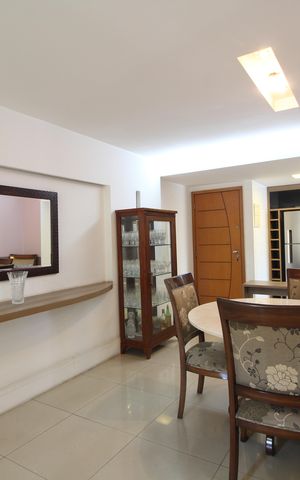 Apartamento à venda com 117m², 3 quartos e 2 vagasSala