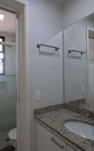 Apartamento à venda com 117m², 3 quartos e 2 vagasQuarto 1 e 2 - Suíte Canadense