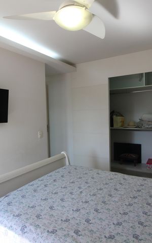 Apartamento à venda com 117m², 3 quartos e 2 vagasQuarto 3
