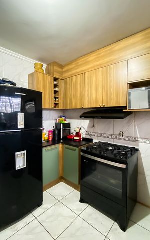 Casa de condomínio à venda com 125m², 2 quartos e 2 vagas Casa de condomínio à venda com 125m², 2 quartos e 2 vagasCozinha